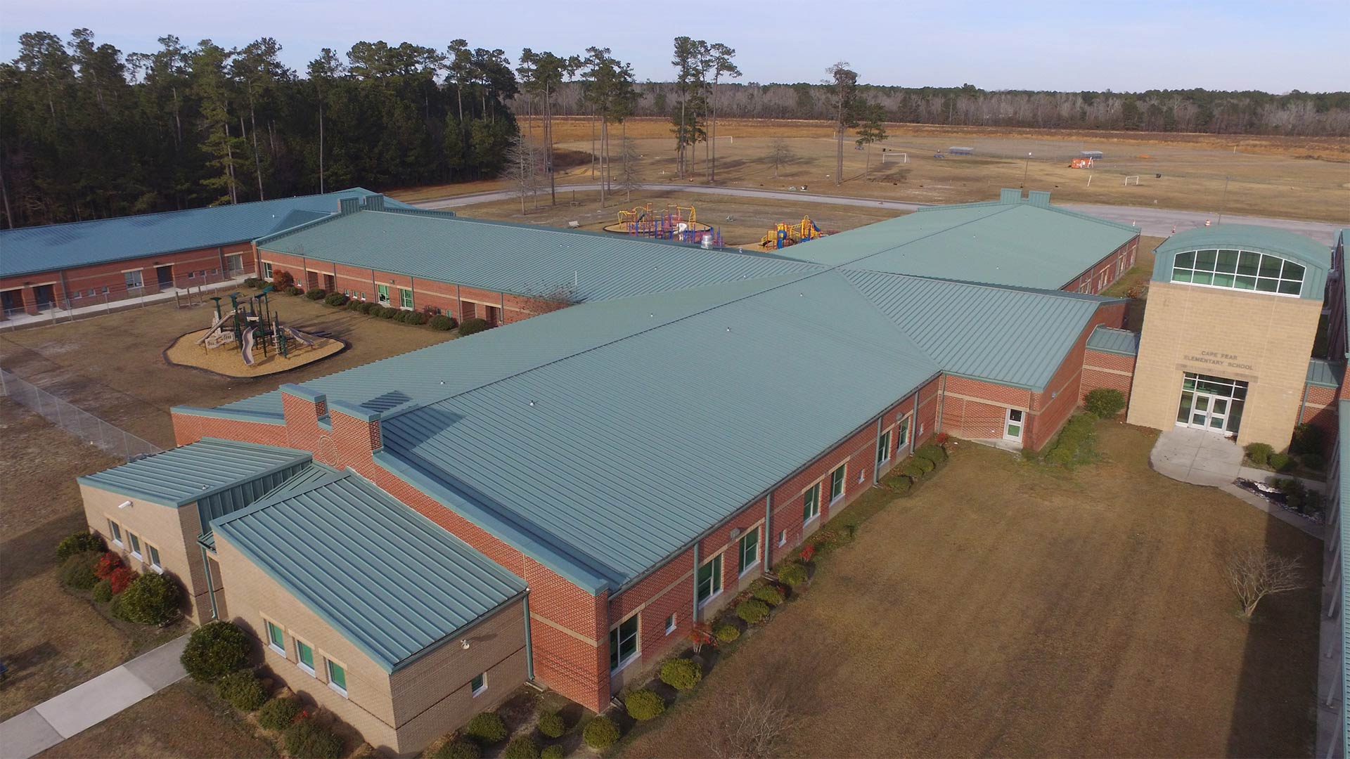 Cape Fear Middle School – Highland Roofing Company