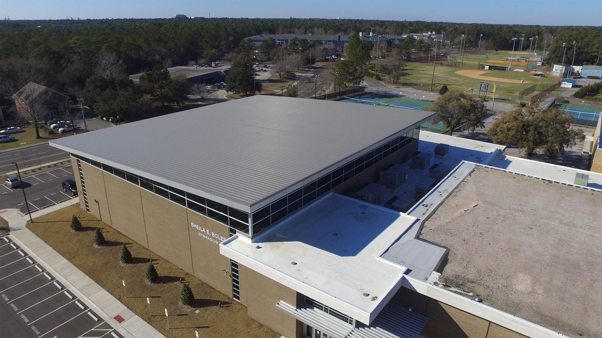 Hoggard High School – Highland Roofing Company