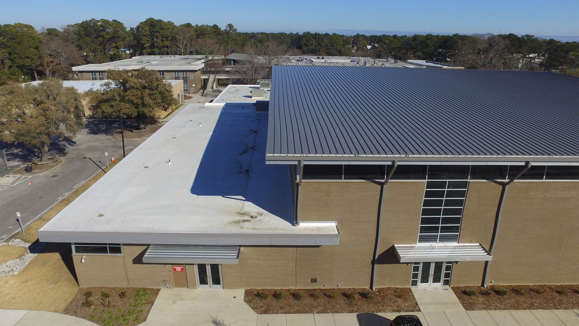 Hoggard High School – Highland Roofing Company