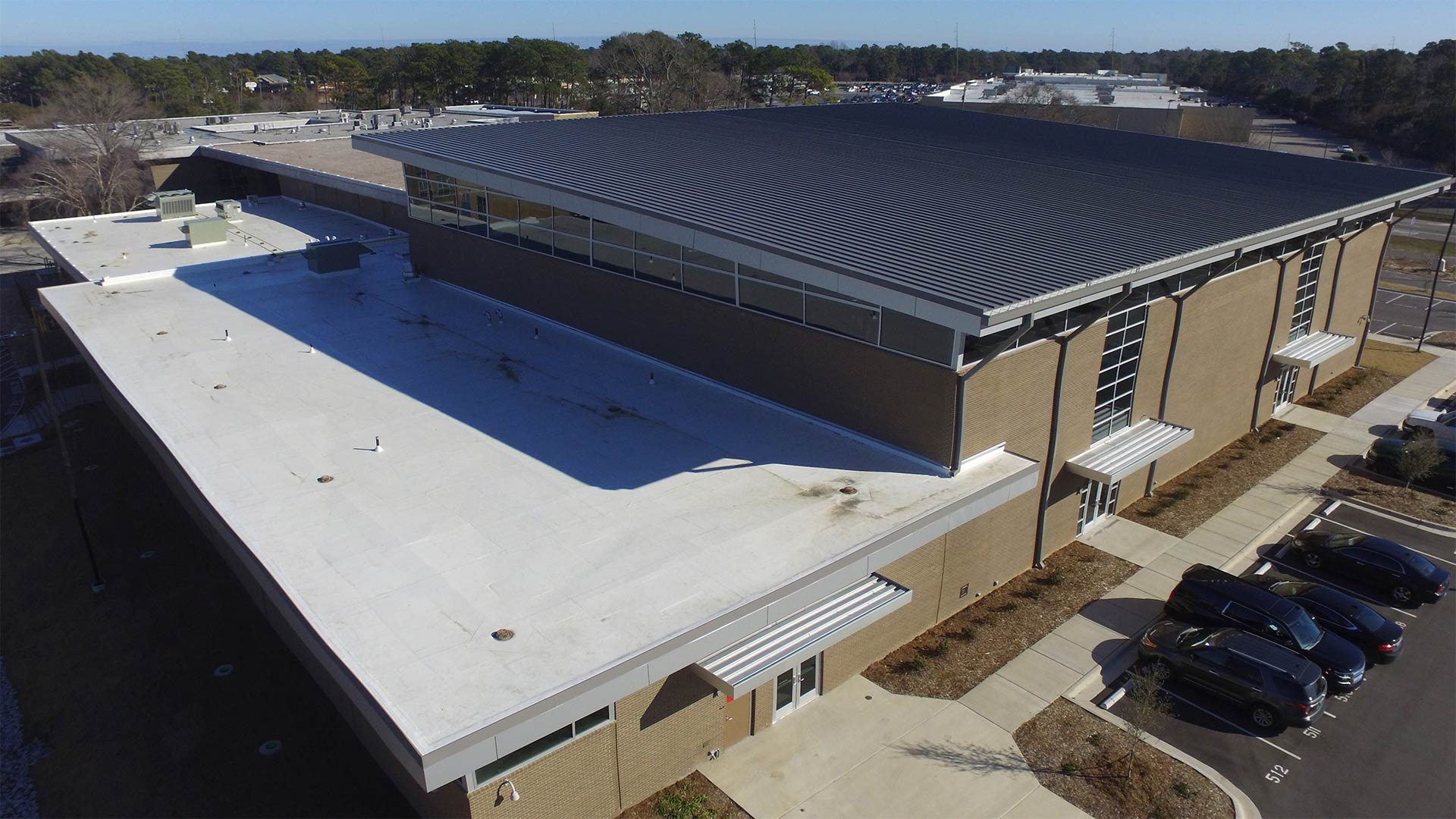 Hoggard High School – Highland Roofing Company