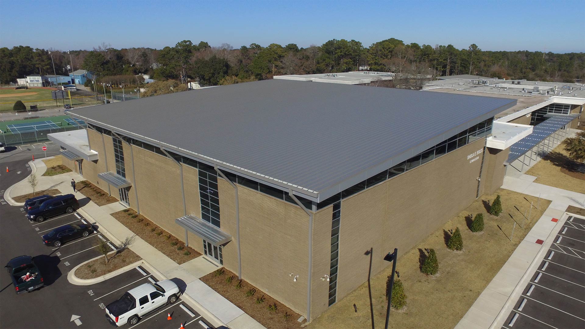 Hoggard High School – Highland Roofing Company